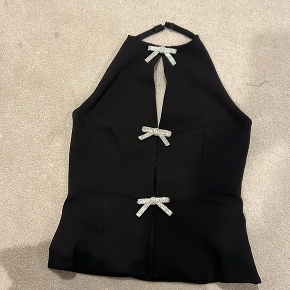 Zara halter top size M fits like small NWOT worn only to post pictures - Picture 6 of 6